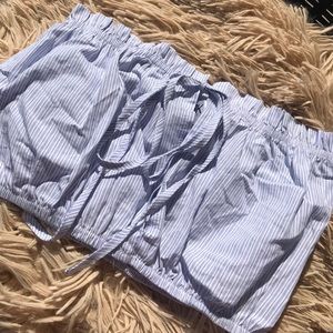 NEVER WORN LF strapless crop top